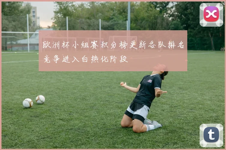 欧洲杯小组赛积分榜更新各队排名竞争进入白热化阶段